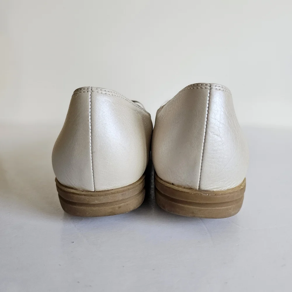 Easy Spirit Move With Me Women's Mary Jane Genuine Leather Comfort Ballet Flats